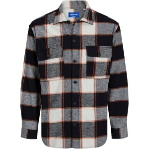 Jack & Jones Langarmhemd »JORBLAFRI CHECK OVERSHIRT LS BF«, mit Brusttaschen ginger  XL