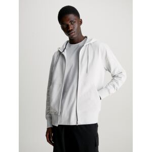 Calvin Klein Jeans Sweatshirt »INSTITUTIONAL ZIP THROUGH HOODIE«, mit... Lunar Rock  XXXL