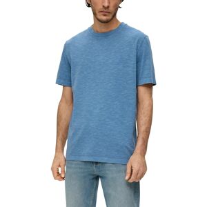 s.Oliver T-Shirt, in melierter Optik mid blue  XL