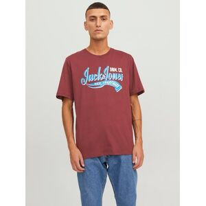 Jack & Jones Rundhalsshirt »JJELOGO TEE SS O-NECK 2 COL AW23 SN« Port Royale  S