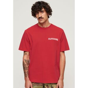 Superdry Print-Shirt »SD-TATTOO GRAPHIC LOOSE T SHIRT« soda pop red  XXXL