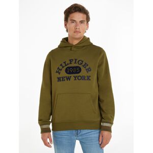 Tommy Hilfiger Sweatshirt »MONOTYPE COLLEGIATE HOODIE« Putting Green  XL
