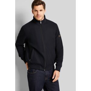 Bugatti Strickjacke, aus gekochter Wolle marine  L