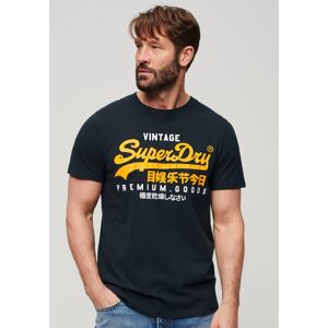Superdry Print-Shirt »SD-VL DUO TEE« eclipse navy  S