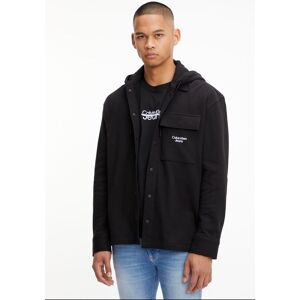 Klein Jeans Oversize-Shirt »STACKED LOGO HOODED OVERSHIRT«, mit Calvin... schwarz  XL