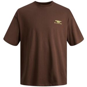 Jack & Jones Rundhalsshirt »JORVILLERAYBRIGHT TEE SS CREW NECK LN« Chocolate Brown  S