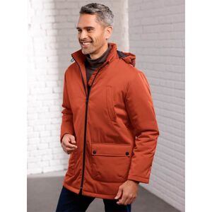 Classic Outdoorjacke, mit Kapuze rostrot  56