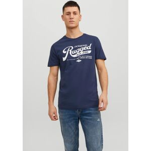 Jack & Jones Rundhalsshirt »JJEJEANS TEE SS O-NECK NOOS 23/24« Mood Indigo  M