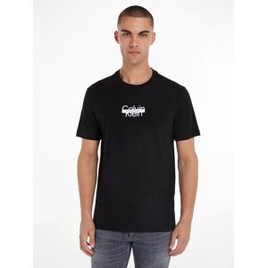 Calvin Klein T-Shirt »CUT THROUGH LOGO T-SHIRT« Ck Black  L