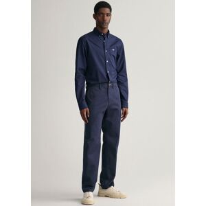 Gant Chinohose »REGULAR TWILL CHINOS«, mit gefütterten Seitentaschen Marine  32