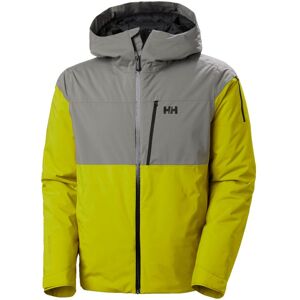 Helly Hansen Gravity Insulated, Skijacke, Herren, grüngelb