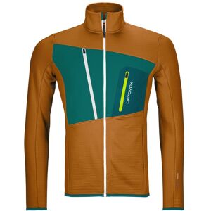 Ortovox Fleece Grid Jacket, Herren, orange