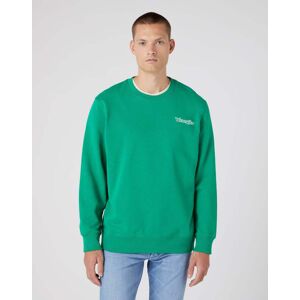 Wrangler Sweatshirt »Sweatshirts Graphic Crew« Grün Größe XL