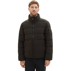 TOM TAILOR Steppjacke, mit Kapuze, mit Kapuze im Kragen black Größe L