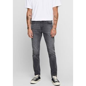 ONLY & SONS Skinny-fit-Jeans »Warp« black-used Größe 36