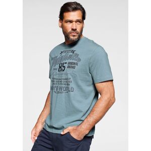 Man's World T-Shirt, mit Print blau-grau Größe L (52/54)