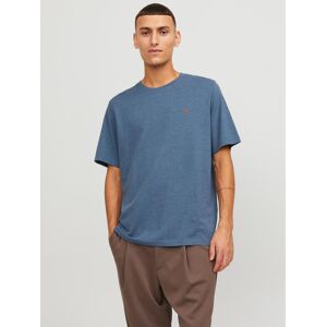 Jack & Jones Rundhalsshirt »JJEPAULOS TEE SS CREW NECK NOOS« Denim Blue Größe S