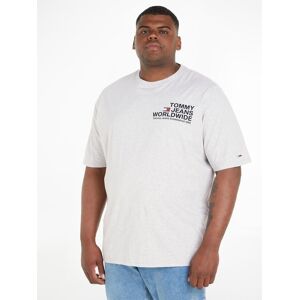Tommy Jeans Plus T-Shirt »TJM PLUS REG ENTRY WW CNCRT TEE« Silver Grey Htr Größe XXXL