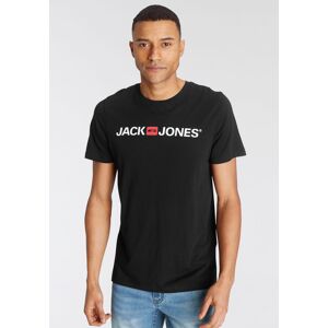 Jack & Jones T-Shirt »LOGO TEE CREW NECK« Black Größe XXXL (60/62)