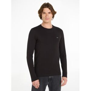 Calvin Klein Langarmshirt »STRETCH SLIM FIT LS T-SHIRT« Ck Black Größe XL