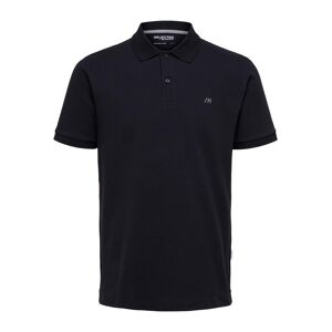 SELECTED HOMME Poloshirt »SLHDANTE SS POLO NOOS« black Größe XXL