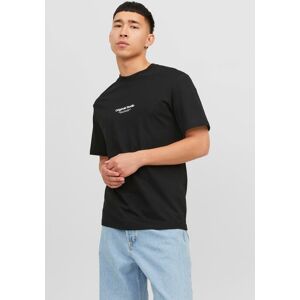 Jack & Jones Rundhalsshirt »JORVESTERBRO TEE SS CREW NECK NOOS« black Größe L