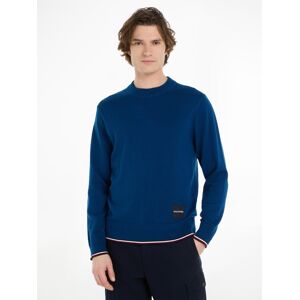 Tommy Hilfiger Strickpullover »MONOTYPE GS TIPPED CREW NECK« Deep Indigo Größe M