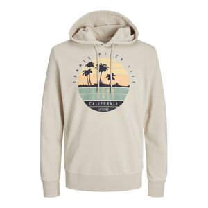 Jack & Jones Hoodie »JJSUMMER VIBE SWEAT HOOD« moonbeam Größe S