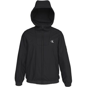 Calvin Klein Jeans Outdoorjacke »UNPADDED HOODED HARRINGTON«, mit Kapuze, mit... Ck Black Größe XXL