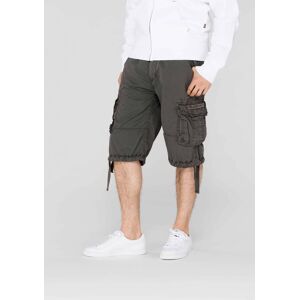 Industries Shorts »ALPHA INDUSTRIES Men - Shorts Jet Short« greyblack Größe 36