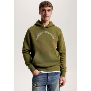 Tommy Hilfiger Kapuzensweatshirt »MONOTYPE ROUNDALL HOODY« Putting Green Größe S
