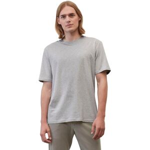 Marc O' Polo T-Shirt, Logo-T-Shirt aus Bio-Baumwolle twentyfour grey Größe S (48)