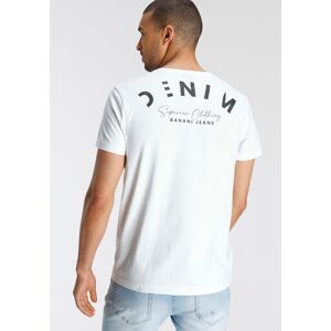 Bruno Banani T-Shirt, mit coolem Rückenprint weiss Größe S (44/46)