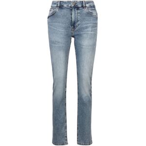 Boss ORANGE Slim-fit-Jeans »Delaware BC-C«, mit Leder-Badge Light/Pastel Blue455 Größe 34