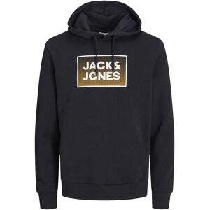 Jack & Jones Kapuzensweatshirt »JJSTEEL SWEAT HOOD« Dark Navy Größe S