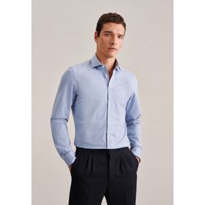 seidensticker Businesshemd »Slim«, Slim Langarm Kentkragen Uni Hellblau Größe 37
