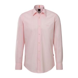 Boss ORANGE Langarmhemd »Relegant_6«, mit Markenlabel Light/Pastel Pink682 Größe XXL