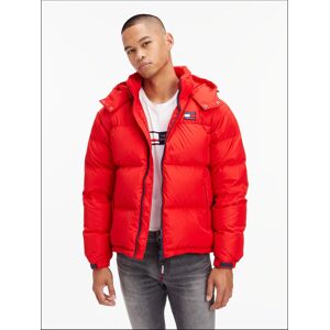 Tommy Jeans Steppjacke »TJM ALASKA PUFFER«, mit Kapuze, mit Markenlabel Deep Crimson Größe XXL