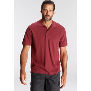 Man's World Poloshirt, Piqué weinrot Größe 64/66 (XXXL)