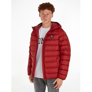 Tommy Jeans Daunenjacke »TJM HOODED LT DOWN JACKET EXT«, mit Kapuze, mit... Magma Red Größe S