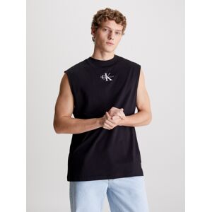 Calvin Klein Jeans T-Shirt »MONOLOGO SLEEVELESS TEE«, mit Logodruck Ck Black Größe XXXL