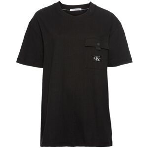 Calvin Klein Jeans Plus T-Shirt »PLUS TEXTURE POCKET SS TEE«, Grosse Grössen Ck Black Größe XXL (56)