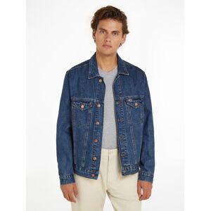 Tommy Jeans Jeansjacke »RYAN RGLR TRCKR JCKT«, leichte Used-Effekte denim dark Größe XL