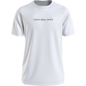 Calvin Klein Jeans T-Shirt »MIRRORED CK LOGO TEE« Bright White Größe XXXL