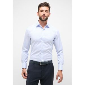 Eterna Langarmhemd »SLIM FIT« hellblau Größe 43