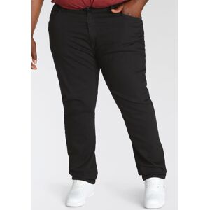 Levi's® Plus Tapered-fit-Jeans »512«, in authentischer Waschung black denim Größe 50