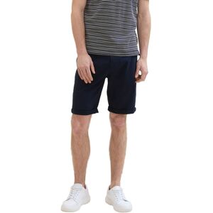 TOM TAILOR Chinoshorts, mit Markenlabel sky captain blue Größe 40