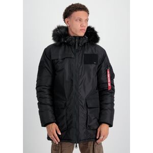 Industries Winterjacke »ALPHA INDUSTRIES Men - Bomber Jackets Arctic... black Größe S