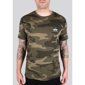 Alpha Industries Rundhalsshirt »Backprint T Camo« olive camo Größe S