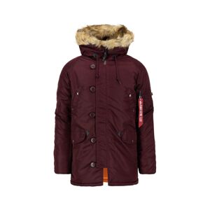 Industries Winterjacke »ALPHA INDUSTRIES Men - Cold Weather Jackets... deep maroon Größe XL